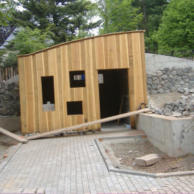 Tierpark Chemnitz (Nasenbärengehege)
